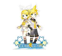 Figura ABYstyle Acryl - HATSUNE MIKU: Kagamine Rin & Len