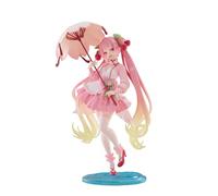 Taito AMP Fig - Hatsune Miku - Sakura Miku con vestido Sakura, versión recién di