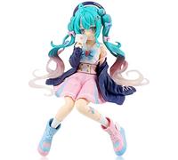 Hatsune Miku Figura, Miku Figma, 14CM Miku Muñecos, Hatsune Miku Figure, Figuras Anime, Modelo de Personaje, Coleccionable Anime Estatua, Juguete Regalo para Niños, Adultos, Fanático