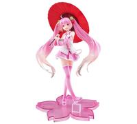 Hatsune Miku Figuras, Adorno para Tarta, Anime Figuras, Modelo de Personaje de PVC, Cumpleaños Regalos, Modelo Juguetes Coleccionando para Niñas Cumpleaños-A