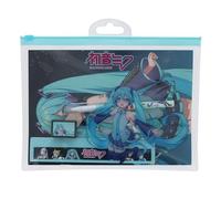 Hatsune Miku - Juego de papelería | Suministros escolares de anime | Juego de papelería | Juego de escritura y dibujo | Papelería y regalos de Hatsune Miku