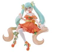 Hatsune Miku Noodle Stopper PVC Estatua Hatsune Miku Citrus Ver. 14 cm