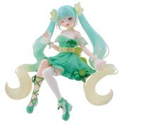 Hatsune Miku Noodle Stopper PVC Estatua Hatsune Miku Lime Ver. 14 cm