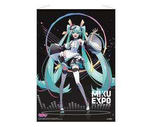 Hatsune miku póster tela miku expo 10th anniversary limited edition 5