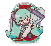 Hatsune Miku Shiny Mini Backpack Unisex Mini Mochilas multicolor Uretano termoplástico