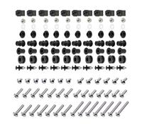 HATSVTGR Kit Tornillos carenado Kit Pernos Carenado para Kawasaki para Ninja 250R para Ninja250R 2008-2012 ZX-6R ZX 6R ZX6R 636 1998-2012 Tornillo Clips Fijación Tuercas Parabrisas(ZX-6R 07-08)