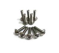 HATSVTGR Kit Tornillos carenado para B&MW F650GS F700GS F800GS R1200RT R1200GS C650GT C600 K1600GTL S1000RR R1150GS R1150RT K1200LT Tornillo Carenado Motocicleta Tuercas Parabrisas(M5x20)