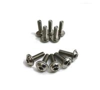 HATSVTGR Kit Tornillos carenado para B&MW F650GS F700GS F800GS R1200RT R1200GS C650GT C600 K1600GTL S1000RR R1150GS R1150RT K1200LT Tornillo Carenado Motocicleta Tuercas Parabrisas(M5X16)
