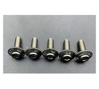 HATSVTGR Kit Tornillos carenado Tornillos Carenado M5 para B&MW R1250GS R1200GS LC R1200RT S1000RR S1000XR C600 C650GT F750GS F850GS para R Nine T K1600GTL Tuercas Parabrisas(M5x14)