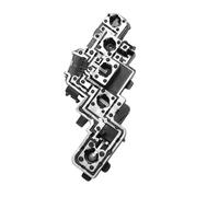 HATSVTGR Luces traseras Lámpara Trasera Placa Circuito Impreso Luz Trasera para Peugeot 307 Hatchback Lámpara Luces traseras(Lado Izquierdo)