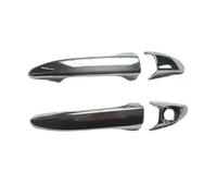HATSVTGR Manijas puertas exteriores automóviles Cubiertas Manijas Puerta Para Hyundai I20 Para Coupé Para Active GB MK2 2015-2020 Embellecedor Cromado ABS(4)