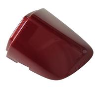 HATSVTGR Manijas puertas exteriores automóviles Para Skoda Para Superb 2009-2015 Tapa Cilindro Cerradura Manija Puerta Delantera Izquierda Embellecedor Llave 1K8837879 5KD837879(emma rojo)