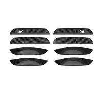 HATSVTGR Manijas puertas exteriores automóviles Para X1 X2 Ix1 U11 U10 2023 2024 2025 Manija Puerta Coche Cubierta Cuenco Pegatina Protectora Embellecedor Antiarañazos(Fibra de carbon)