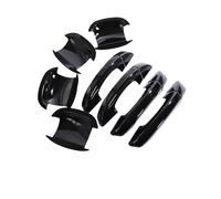 HATSVTGR Manijas puertas exteriores automóviles Tapa Manilla Puerta Moldura Cuenco Para Vw Para Golf 6 Mk6 2009 2010 2011 2012 2013(Cuenco con asa negro)
