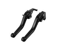 HATSVTGR para Kawasaki para Ninja ZX6R ZX-6R ZX-636 2019 2020 2021 2022 2023 2024 Accesorios Motocicletas Manetas Embrague Freno Cortas(Negro)