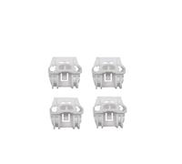 HATSVTGR Para Vw Para Transporter T5 2003- Kit Reparación Regulador Ventana Delantero Izquierdo Derecho Clips 7H0 837 753 B 7H0 837 754 B Motor elevalunas