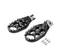 HATSVTGR Pedales Moto Reposapiés Alargado para Bicicleta Eléctrica Dirt Bike Pedal Foot Pegs Bracket Holder para Surron para Light Bee X S L1E Reposapiés Moto(A)