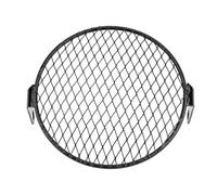 HATSVTGR Protector lámpara cabeza Cubierta Parrilla Faro Delantero Motocicleta Para Suzuki Cruiser Chopper Cafe Racer 65 Pulgadas Montaje Lateral Redonda(Diagonales)