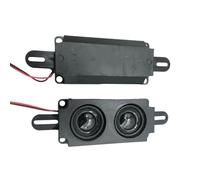 Hattba Altavoces comerciales de 8 ohmios, 5 W, potencia que proporciona sonido nítido para sistemas de señalización digital, cavidad ABS resistente a la intemperie