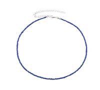 Hattba Coloridos collares bohemios con cuentas para mujer, gargantilla étnica de playa, joyería de cadena de clavícula de cuentas coloridas, regalo étnico de playa, gargantilla de cuentas, talla única