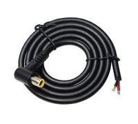 Hattba DC7909 - Cable de alimentación macho de 7,9 x 0,9 mm, 8 mm, conector macho de 8 mm a cable desnudo, extremo abierto, alimentación para energía solar