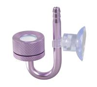 Hattba Difusor profesional de disolubilidad de CO2 para peceras con boquilla antiobstrucción y tecnología de sellado ergonómico, accesorios para acuarios