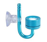 Hattba Difusor profesional de disolubilidad de CO2 para peceras con boquilla antiobstrucción y tecnología de sellado ergonómico, accesorios para acuarios