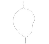 Hattba Elegante collar con colgante largo y resistente, cadena ajustable, accesorio de joyería, gargantilla para mujeres de moda, uso diario, versátil collar de moda, talla única, como se describe