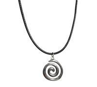 Hattba Gargantilla gótica con colgante de estrella de sol y cuerda negra para mujer, elegante cadena ajustable, diseño simple