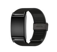 Hattba Pulsera de acero reforzado, mecanismo de liberación rápida para correa de reloj de fitness, cómoda de llevar, 24x2.2x1 cm, metal y policarbonato