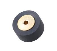 Hattba Rodillo de goma para grabador de radio, cinta de movimiento, casetes de presión, rueda de cinturón de presión de 13,5 x 8 x 6,5/13,5 x 7 x 6,5 mm