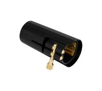 Hattba Tapones para boquilla de ligadura de clarinete, de piel sintética, cierre de ligadura para clarinete con tapas, accesorios para clarinete