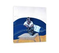 Hau3sh3a Francis Bacon Poster Estudiar para un autorretrato ImpresióN en Lienzo Cuadro Pinturas Famosas ReproduccióN de Lienzo Cuadros Decoracion Salon Abstractos48x40cm(19x16in) Enmarcado