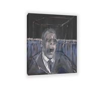Hau3sh3a Francis Bacon Poster Estudiar para un retrato ImpresióN en Lienzo Cuadro Pinturas Famosas ReproduccióN de Lienzo Cuadros Decoracion Salon Abstractos40x30cm(16x12in) Enmarcado
