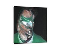 Hau3sh3a Francis Bacon Poster Estudio para el jefe de Lucian Freud ImpresióN en Lienzo Cuadro Pinturas Famosas ReproduccióN de Lienzo Cuadros Decoracion Salon Abstractos60x50cm(24x20in) Enmarcado
