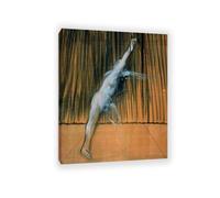 Hau3sh3a Francis Bacon Poster Figura con brazo elevado ImpresióN en Lienzo Cuadro Pinturas Famosas ReproduccióN de Lienzo Cuadros Decoracion Salon Abstractos105x80cm(41x31in) Enmarcado