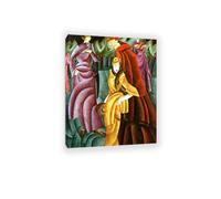 Hau3sh3a Lionel Feininger Cuadro en Lienzo Jesuitas III Impresos en Lienzo Poster Arte Abstracto ReproduccióN Cuadros Famosos Decoracion Salon105x80cm(41x31in) Marco interior