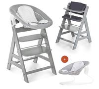 hauck Alpha Plus Trona Newborn Set con Bouncer 2in1 - Gris