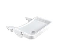 hauck Alpha Tray Bandeja Trona para Alpha Plus y Beta Plus | Accesorio para Tronas de Bebé Evolutivas de Madera para Niños de 6-24 Meses | Tablero Regulable y Extraible para Comer y Jugar - Blanco