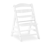 hauck Alpha Tray Bandeja Trona Bebé para Alph y Bet White | Accesorio 3 en 1 con bandeja, reductor de asiento y bandeja extraíble, regulable en 3 posiciones, para niños de 6 a 24 meses