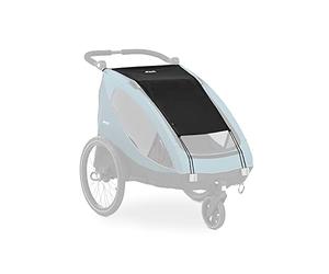 hauck Bike Trailer Sunshade, Toldo Parasol para Remolque de Bicicleta Infantil hauck DRYK DUO, Protección Solar UPF 50 +, Fácil Fijación, Altura Regulable