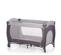 Hauck Cama de viaje infantil Sleep N Play Go Plus con bolsa de transporte, ruedas y deslizamiento para jugar, plegable, cuna de viajes para bebés desde el nacimiento hasta 15 kg