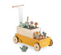 hauck Learn to Walk Plants Correpasillos Bebe 1 Año Andador Bebes, Carrito Bebe Juguetes Montessori, Correpasillos Madera Certificada FSC®, Jardinero Plantas