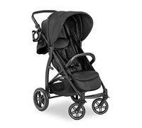 hauck Carrito Bebe Ligero Rapid 4D Air - Silla de Paseo Bebe desde Nacimiento hasta 22 Kg, Carro Bebe Reclinable, UPF 50 +, Manillar Ajustable, Portavasos, Cesta XL hasta 3 kg - Negro