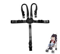 Hauck - Cinturón de seguridad para silla alta (5 puntos, correa de seguridad de repuesto para cochecito de bebé, correa ajustable convertible Tripp Trapp, cinturón de seguridad para niños, accesorio