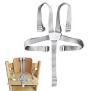 Hauck - Cinturón de seguridad para trona (5 puntos), color gris