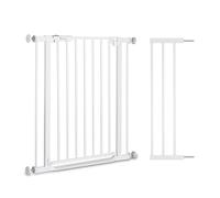 hauck Puerta de seguridad Clear Step Autoclose 2 Set + 9cm White