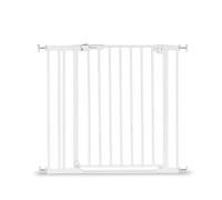 hauck Puerta de seguridad Clear Step Autoclose 2 Set + 9cm White