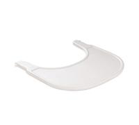 hauck Click Tray Bandeja para Trona Bebé Evolutiva Alpha Plus | Accesorio de Plástico Reciclado GRS para Tronas hauck - Instalación con un Clic sin Herramientas- Limpieza Fácil - Beige