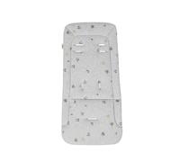 hauck Colchoneta Silla de Paseo Universal - Funda Carrito Bebé y Remolques de Bicicleta para Niños - Algodón Transpirable - Fácil de Fijar - Verano e Invierno - Disney Mickey Minnie Mouse - Gris